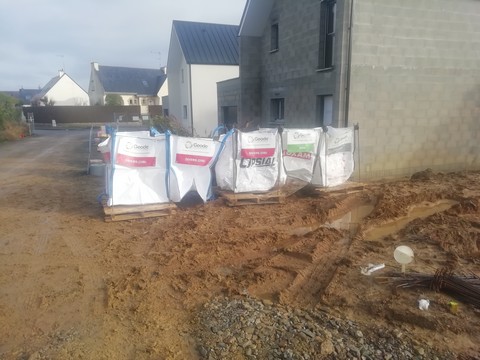 Tri des déchets sur un chantier de construction - Lamotte Maisons Individuelles