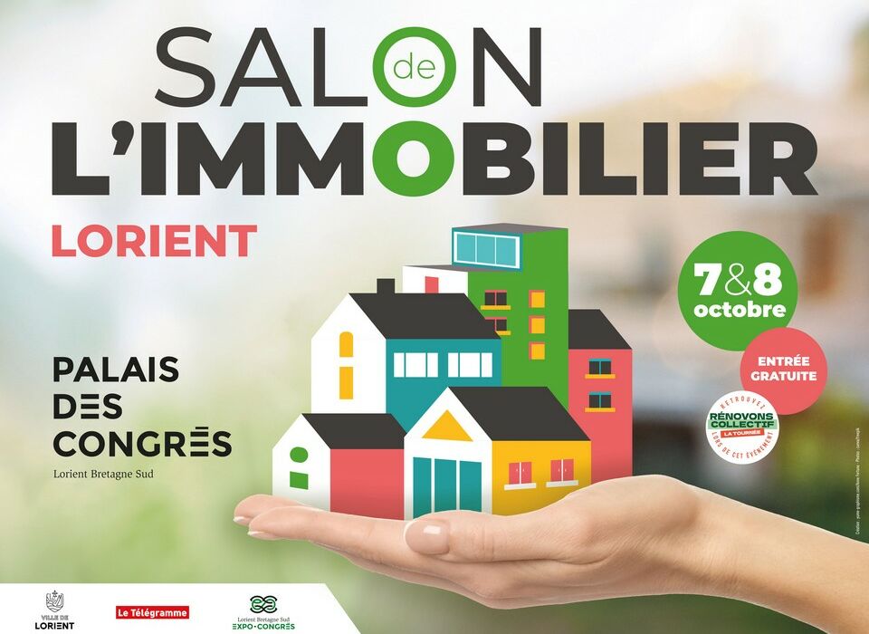 Salon de l'Immobilier à Lorient (2023) - Affiche - Lamotte Maisons Individuelles