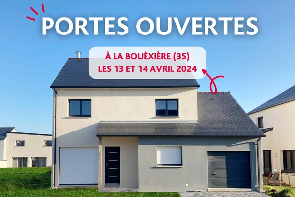 Week-end portes ouvertes à La Bouëxière (35) - Lamotte Maisons Individuelles