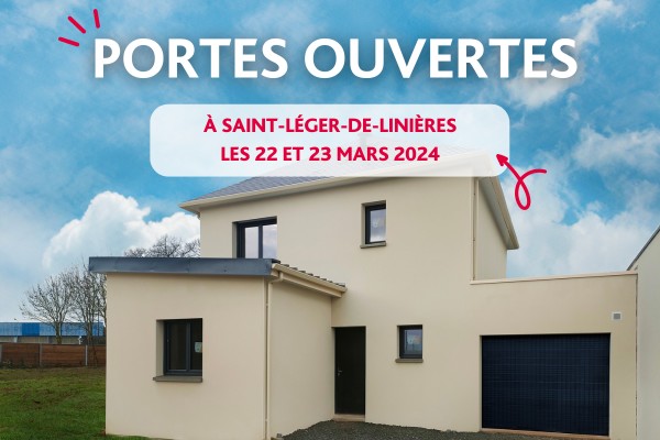 Week-end portes ouvertes à Saint-Léger-de-Linières - Lamotte Maisons Individuelles