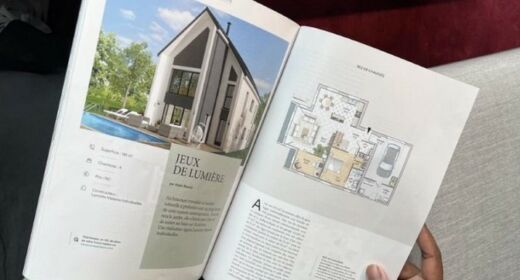 Parution presse dans le magazine "Construire sa Maison" - Reportage - Lamotte Maisons Individuelles