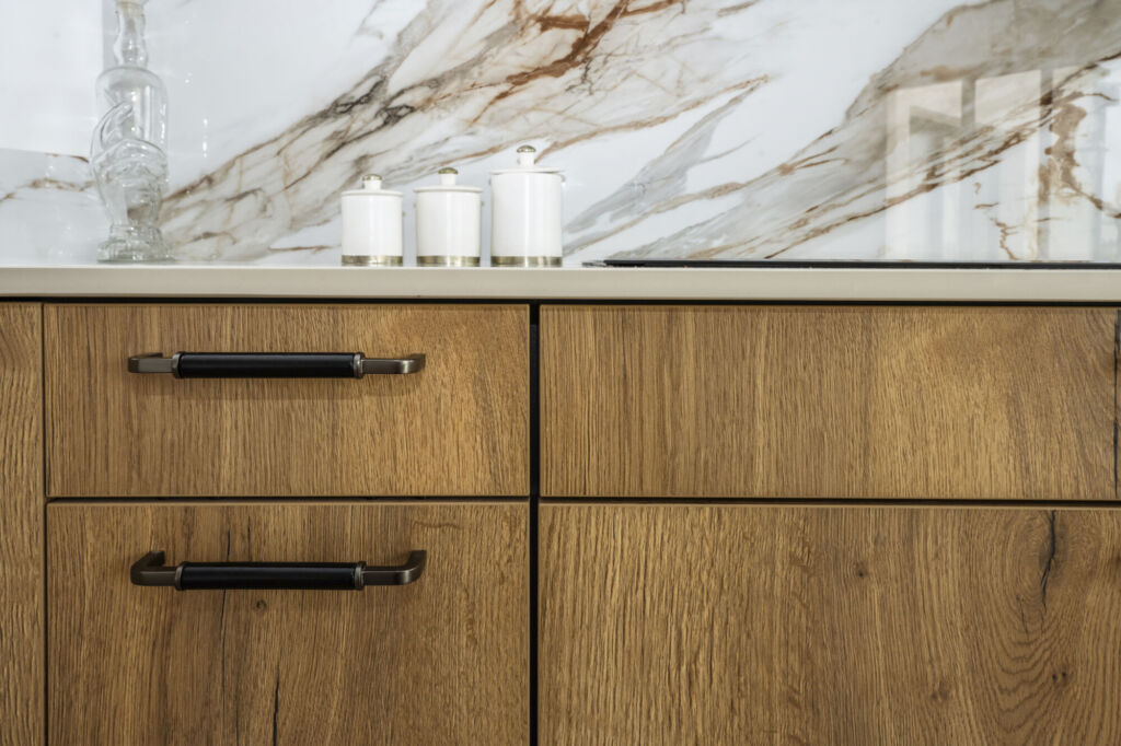 Réalisation d’une maison plain-pied à Dinan - Reportage photo - Zoom placard - Lamotte Maisons Individuelles