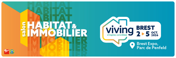 Salon Habitat et Immobilier à Brest du 2 au 5 ocotbre 2026.